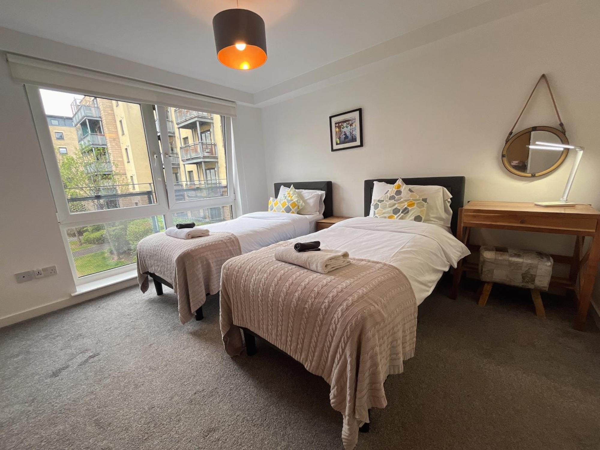 Apartment 2 Bath Free Parking Эдинбург Экстерьер фото