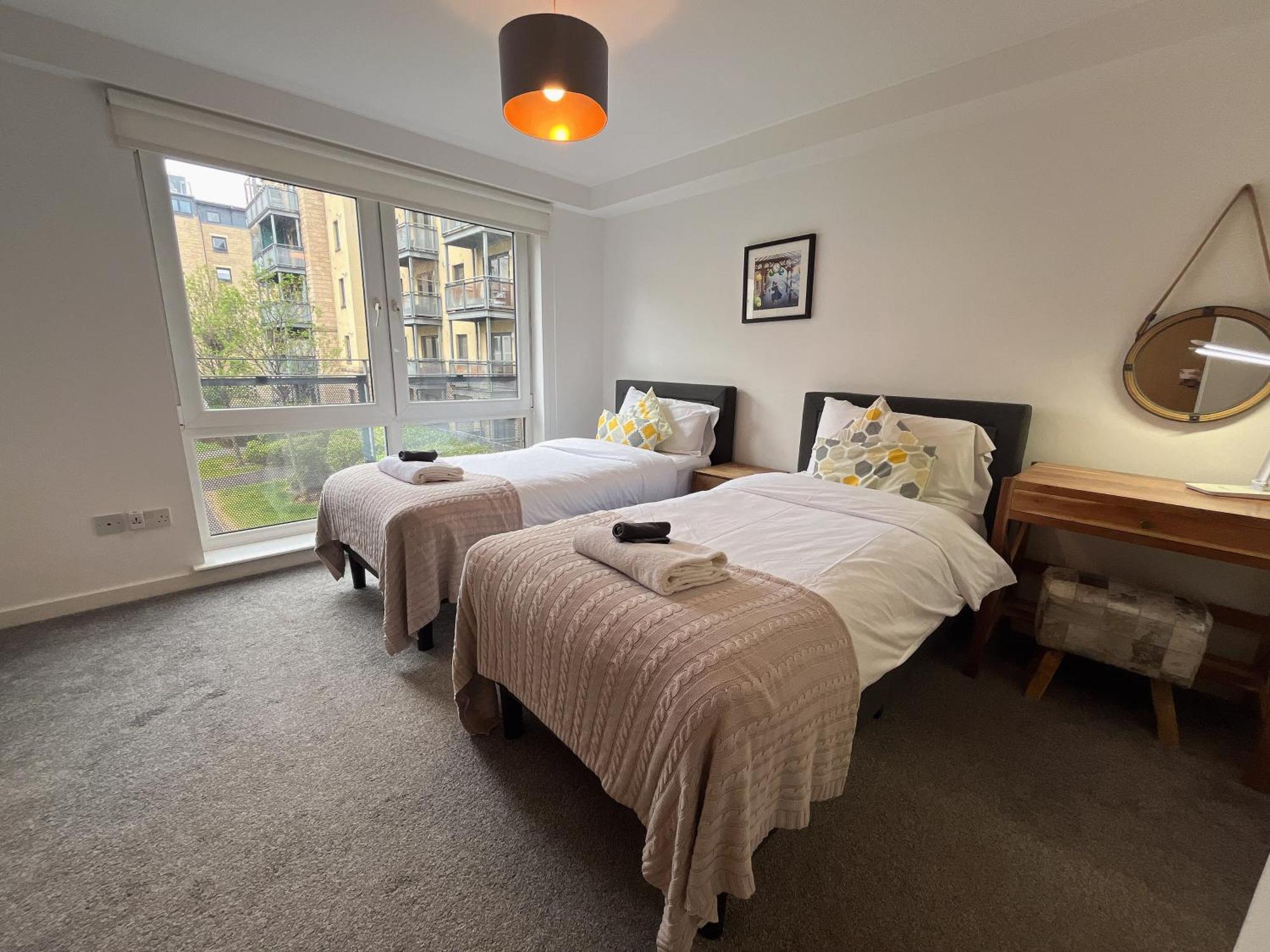 Apartment 2 Bath Free Parking Эдинбург Экстерьер фото